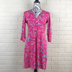 Lilly Pulitzer Pink Midi Dress